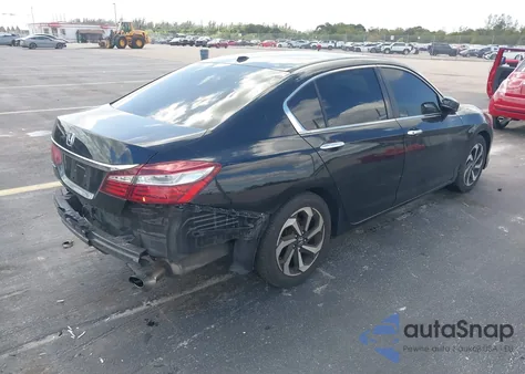 2016 Honda Accord Ex z USA, uszkodzony, nr VIN 1HGCR2F72GA224587